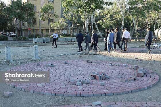 گزارش تصویری |بازدید شهردار از بوستان جهانشهر