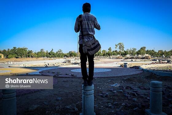 گزارش تصویری |بازدید شهردار از بوستان جهانشهر
