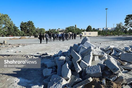 گزارش تصویری |بازدید شهردار از بوستان جهانشهر