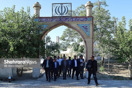 گزارش تصویری |بازدید شهردار از بوستان جهانشهر