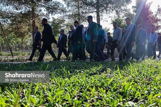 گزارش تصویری |بازدید شهردار از بوستان جهانشهر
