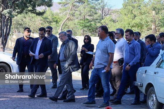 گزارش تصویری |بازدید شهردار از بوستان جهانشهر