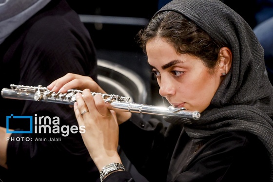 گزارش تصویری | تمرین ارکستر سمفونیک تهران