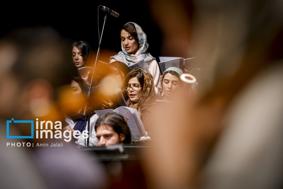 گزارش تصویری | تمرین ارکستر سمفونیک تهران