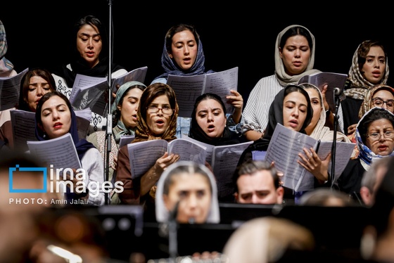 گزارش تصویری | تمرین ارکستر سمفونیک تهران
