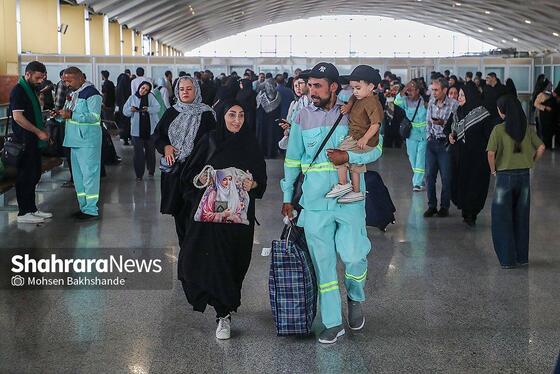 گزارش تصویری | استقبال از کاروان خدام الحسین