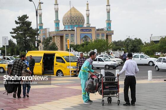 گزارش تصویری | استقبال از کاروان خدام الحسین