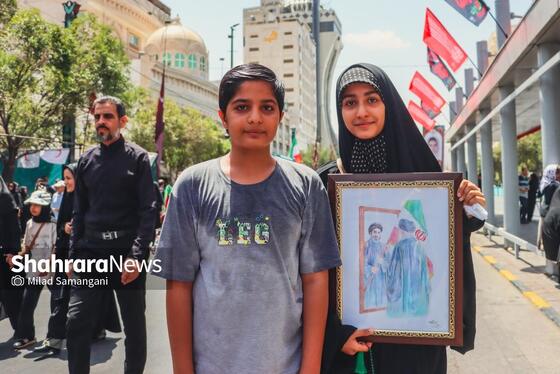 گزارش تصویری | مراسم جاماندگان اربعین حسینی در مشهد