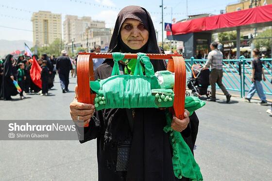 گزارش تصویری | مراسم جاماندگان اربعین حسینی در مشهد (۲)