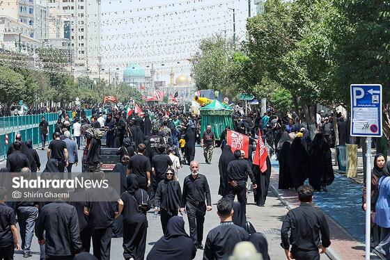 گزارش تصویری | مراسم جاماندگان اربعین حسینی در مشهد (۲)