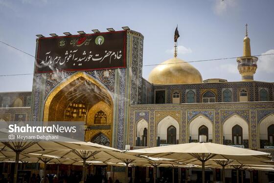 گزارش تصویری | مراسم جاماندگان اربعین در حرم مطهر رضوی