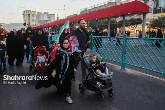 گزارش تصویری | مراسم جاماندگان اربعین حسینی در مشهد ۳
