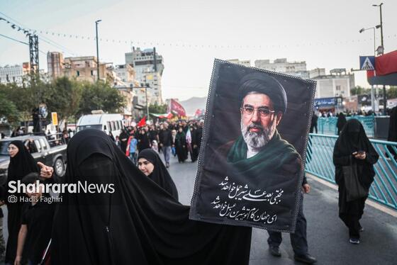 گزارش تصویری | مراسم جاماندگان اربعین حسینی در مشهد ۳