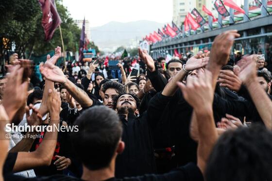 گزارش تصویری | مراسم جاماندگان اربعین حسینی در مشهد ۳