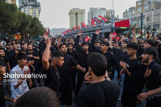 گزارش تصویری | مراسم جاماندگان اربعین حسینی در مشهد ۳