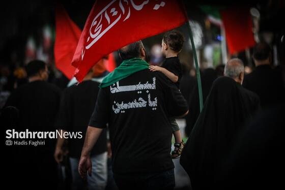 گزارش تصویری | مراسم جاماندگان اربعین حسینی در مشهد ۳