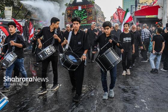 گزارش تصویری | مراسم جاماندگان اربعین حسینی در مشهد ۳