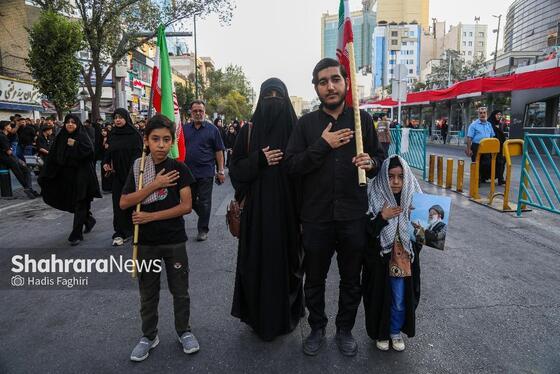 گزارش تصویری | مراسم جاماندگان اربعین حسینی در مشهد ۳