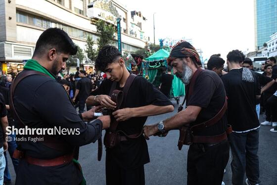 گزارش تصویری | مراسم جاماندگان اربعین حسینی در مشهد ۳