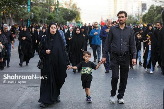 گزارش تصویری | مراسم جاماندگان اربعین حسینی در مشهد ۳