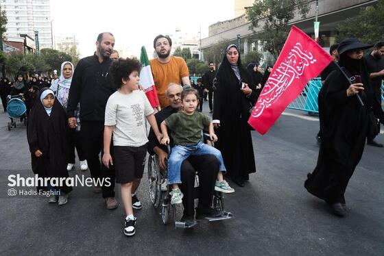 گزارش تصویری | مراسم جاماندگان اربعین حسینی در مشهد ۳