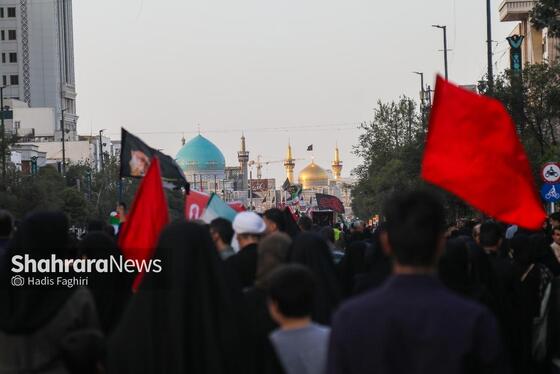 گزارش تصویری | مراسم جاماندگان اربعین حسینی در مشهد ۳