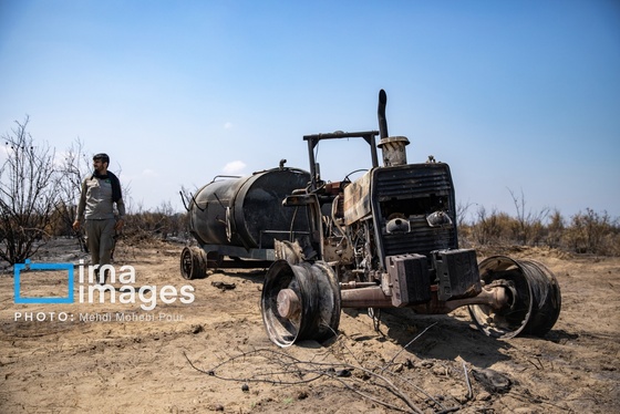 گزارش تصویری | میانکاله در آتش