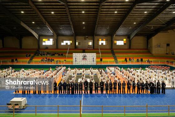گزارش تصویری | مسابقات قهرمانی کشور کیوکوشین‌کای ماسودا بانوان در مشهد