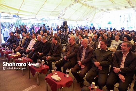گزارش تصویری | افتتاح فاز اول میان‌گذر جنوبی مشهد