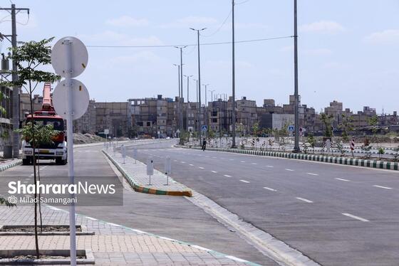 گزارش تصویری | افتتاح فاز اول میان‌گذر جنوبی مشهد