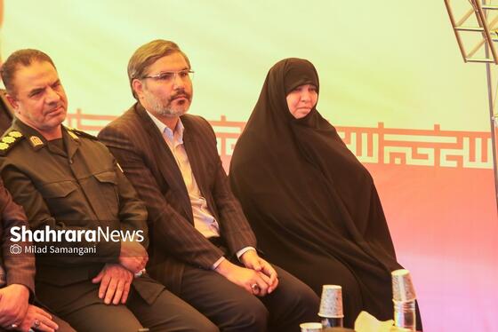 گزارش تصویری | افتتاح فاز اول میان‌گذر جنوبی مشهد
