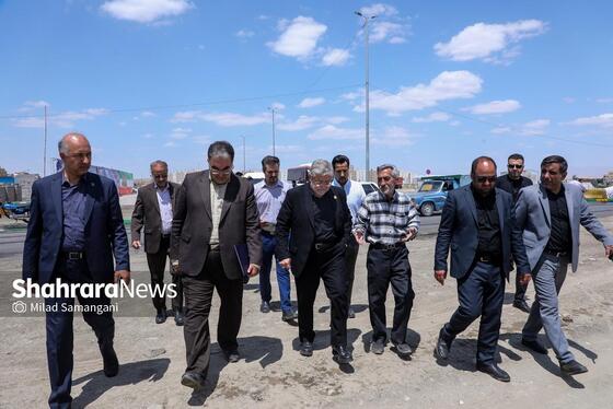 گزارش تصویری | افتتاح فاز اول میان‌گذر جنوبی مشهد