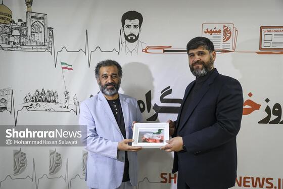 گزارش تصویری | بازدید مدیران استانی و شهری از موسسه فرهنگی شهرآرا به مناسبت روز خبرنگار - ۱