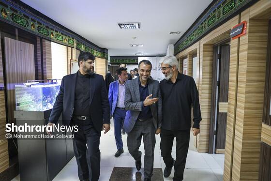 گزارش تصویری | بازدید مدیران استانی و شهری از موسسه فرهنگی شهرآرا به مناسبت روز خبرنگار - ۱
