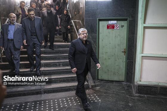 گزارش تصویری | آغاز بهره برداری از ایستگاه بسیج خط ۳ قطار شهری مشهد