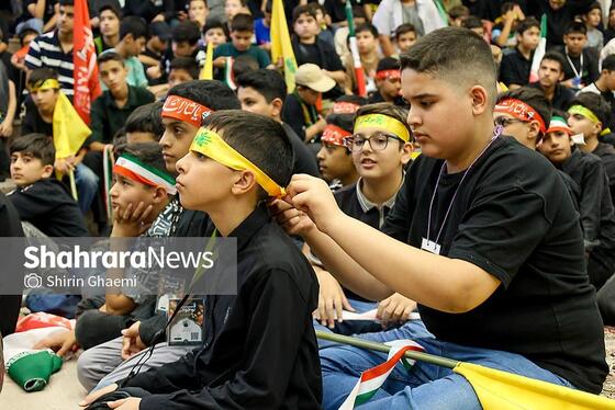گزارش تصویری | قرار نوجوانی؛ آغاز خدمت خادمان نوجوان مشهدی در دهه آخر ماه صفر
