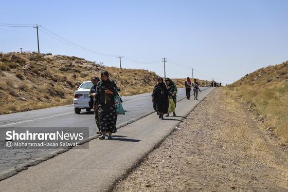 گزارش تصویری | آغاز موج پیاده‌روی زائران به مشهد در آستانه شهادت امام رضا(ع)
