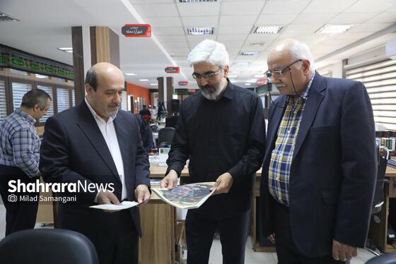 گزارش تصویری | بازدید مدیران استانی و شهری از موسسه فرهنگی شهرآرا به مناسبت روز خبرنگار (۱۹ مرداد ۱۴۰۵)