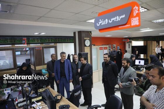 گزارش تصویری | بازدید مدیران استانی و شهری از موسسه فرهنگی شهرآرا به مناسبت روز خبرنگار (۱۹ مرداد ۱۴۰۵)
