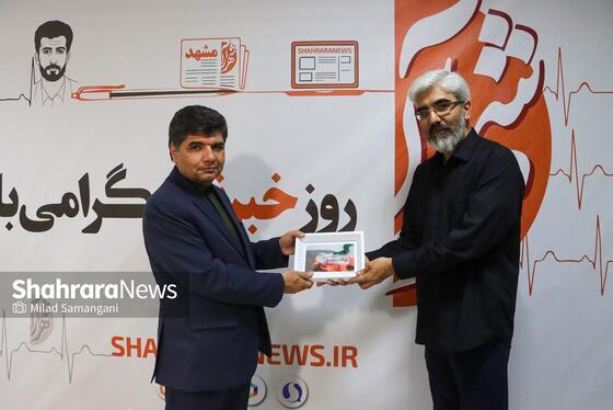 گزارش تصویری | بازدید مدیران استانی و شهری از موسسه فرهنگی شهرآرا به مناسبت روز خبرنگار (۱۹ مرداد ۱۴۰۵)