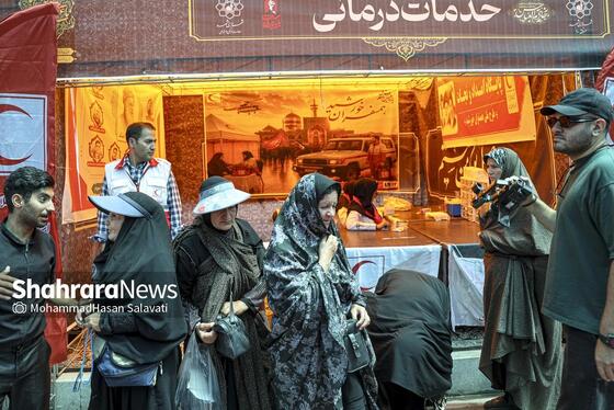 گزارش تصویری | بازدید اعضای شورای اسلامی شهر مشهد از موکب‌های استقبال و خدمت‌رسانی به زائران پیاده امام رضا (ع)