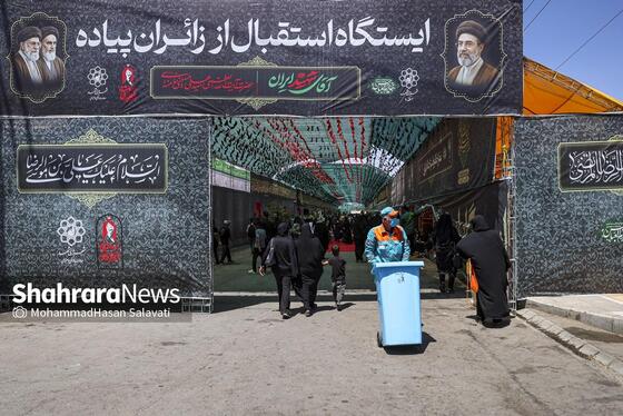 گزارش تصویری | موکب های استقبال از زائران پیاده امام رضا (ع)