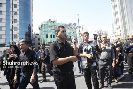 گزارش تصویری | سوگواری دسته های عزاداری در خیابان های منتهی به حرم مطهر رضوی در دهه آخر صفر