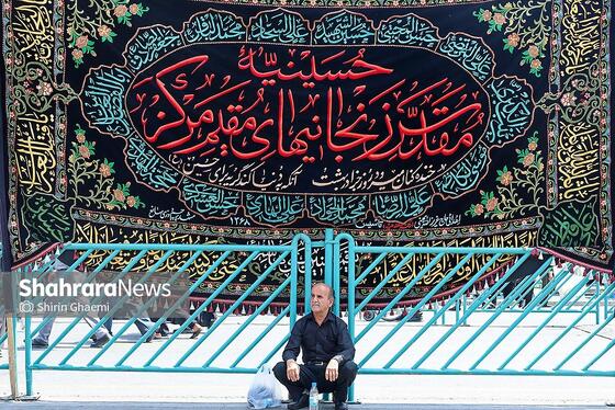 گزارش تصویری | سوگواری دسته های عزاداری در خیابان های منتهی به حرم مطهر رضوی در دهه آخر صفر