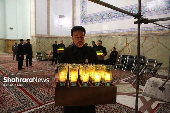 گزارش تصویری | مراسم خطبه خوانی حرم مطهر رضوی در شب شهادت امام رضا(ع)