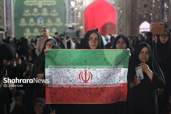 گزارش تصویری | مراسم خطبه خوانی حرم مطهر رضوی در شب شهادت امام رضا(ع)