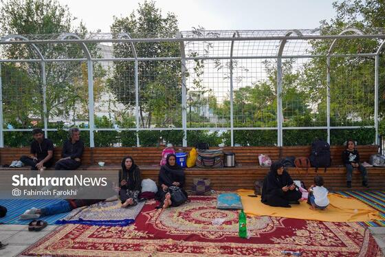 گزارش تصویری | زائران، همسایه‌ حرم
