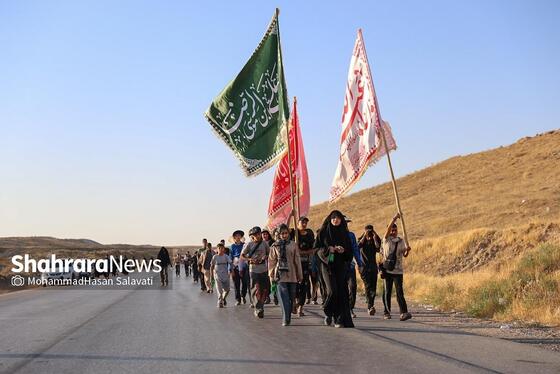 گزارش تصویری | زائران پیاده امام رضا(ع)