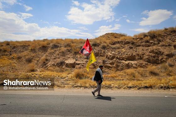 گزارش تصویری | زائران پیاده امام رضا(ع)
