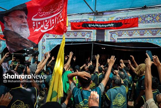 گزارش تصویری | زائران پیاده امام رضا(ع)